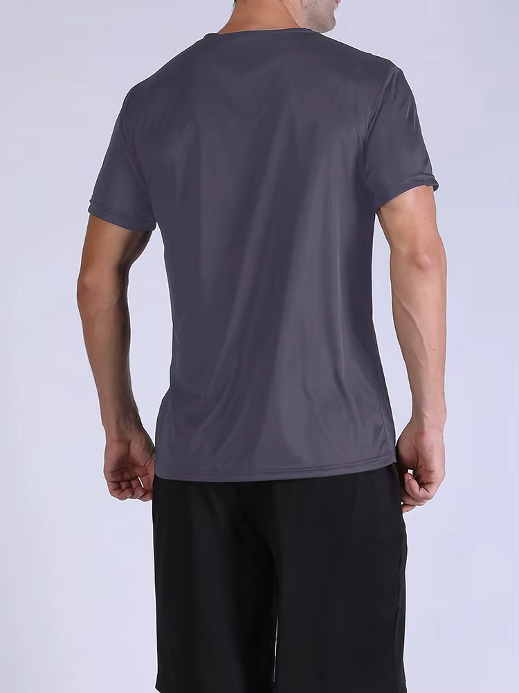 5PCS Camisa Respirável Simples