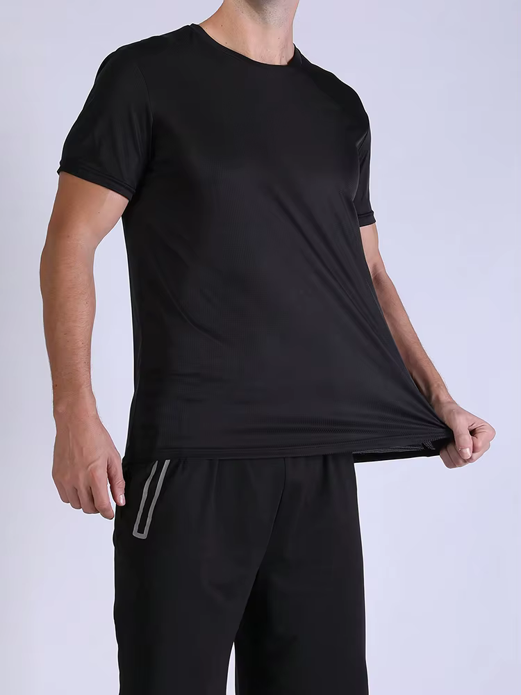 5PCS Camisa Respirável Simples