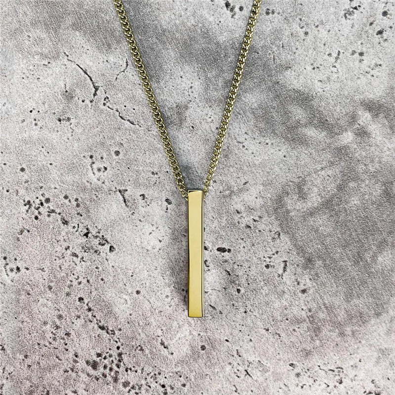 Colar Retângulo Minimalista