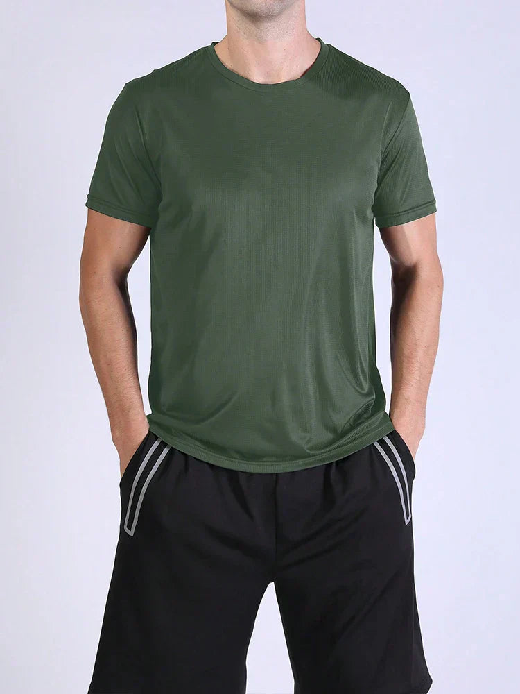 5PCS Camisa Respirável Simples