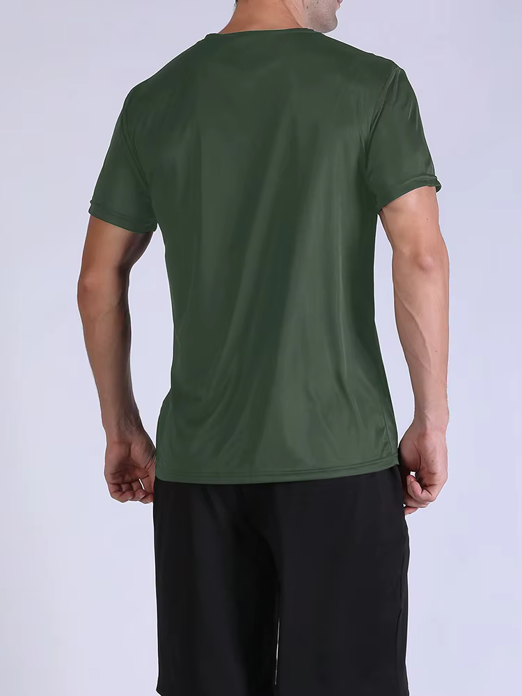 5PCS Camisa Respirável Simples