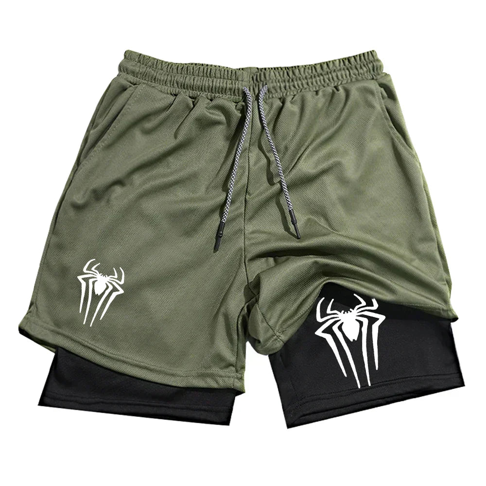 Short de Compressão Aranha