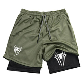 Short de Compressão Aranha