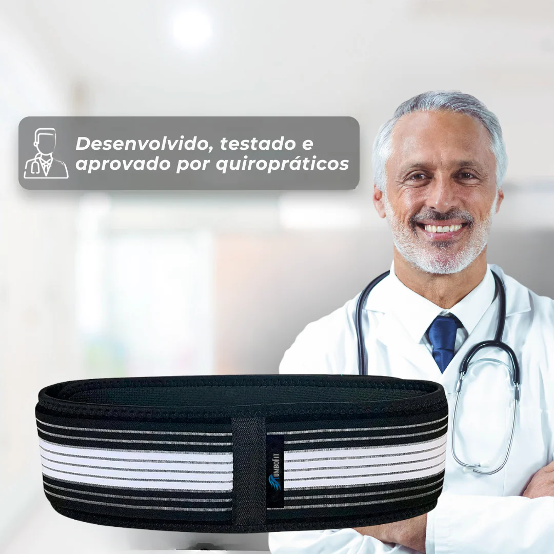 Cinto para dor nas costas - Lumbofit + Brinde Exclusivo