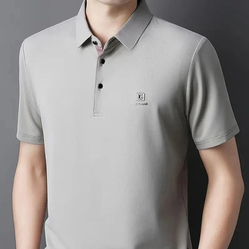 [Leve 5, Pague Só 3] Kit de Camisas Polo Masculinas Valder Premium em Seda Mulberry, Poliéster e Elastano - Pré Black Friday🔥