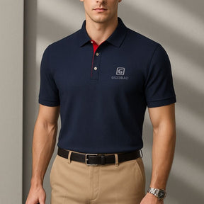 [Leve 5, Pague Só 3] Kit de Camisas Polo Masculinas Valder Premium em Seda Mulberry, Poliéster e Elastano - Pré Black Friday🔥