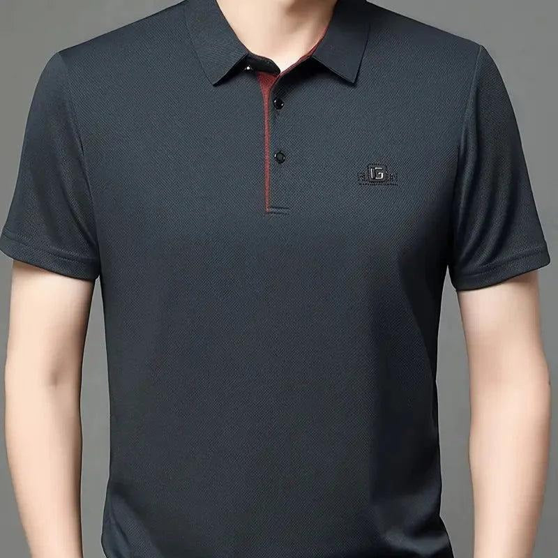 [Leve 5, Pague Só 3] Kit de Camisas Polo Masculinas Valder Premium em Seda Mulberry, Poliéster e Elastano - Pré Black Friday🔥